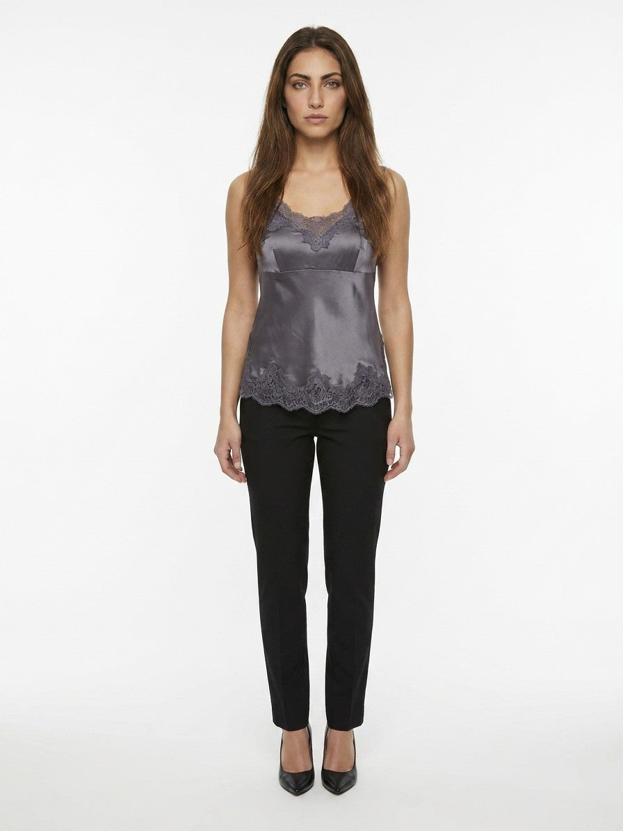 Dolce & Gabbana Graues Baumwollhemd