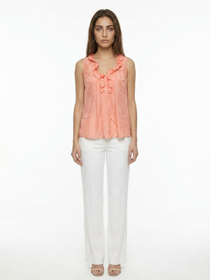 Dolce & Gabbana Rosa Seidenbluse