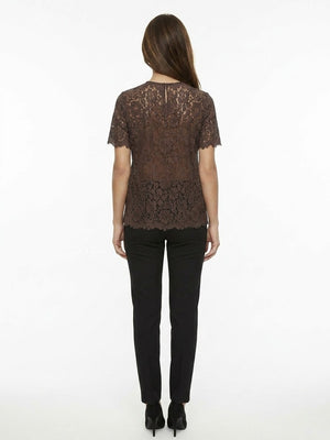 Dolce & Gabbana Braunes Baumwoll-T-Shirt