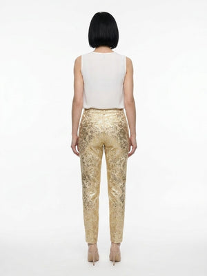 Dolce & Gabbana Mehrfarbige Freizeithose aus Polyamid