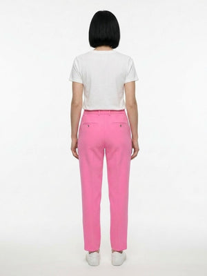 Dolce & Gabbana Pinke Freizeithose aus Elastan
