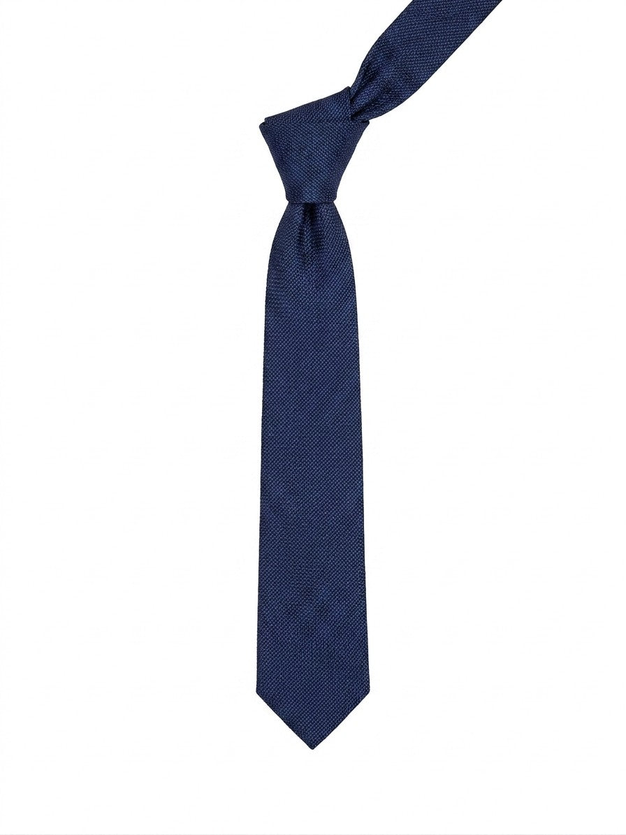 Givenchy Blaue Seidenkrawatte