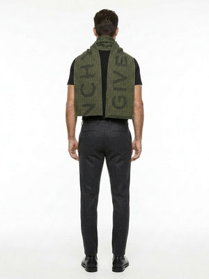 Givenchy Grüner Wollschal
