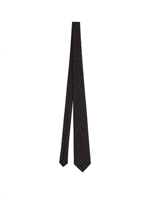 Givenchy Graue Seidenkrawatte