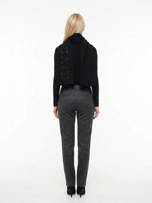 Givenchy Schwarzer Wollschal