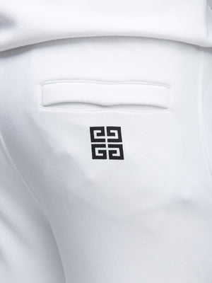 Givenchy Weiße Baumwoll-Jogginghose (Trainingshose)
