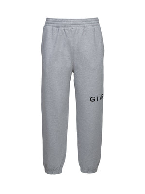Givenchy Graue Baumwoll-Jogginghose (Sporthose)