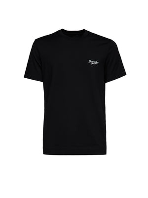 Givenchy Schwarzes Baumwoll-T-Shirt
