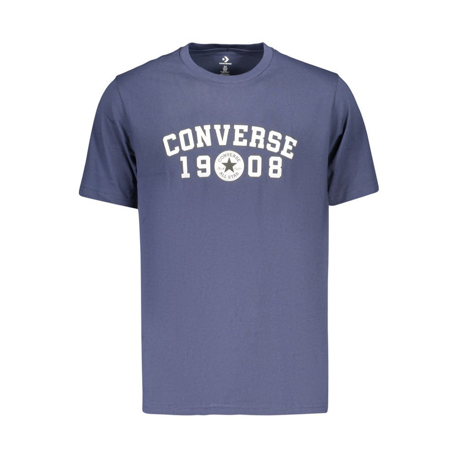 Converse Blaues Baumwoll-T-Shirt für Herren