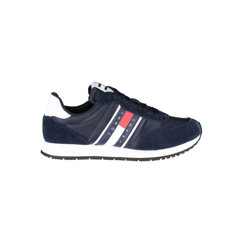 Tommy Hilfiger Blauer Herren-Sneaker aus Polyester