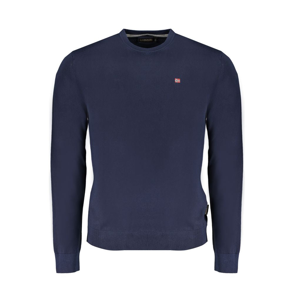 Napapijri Blauer Baumwollpullover für Herren