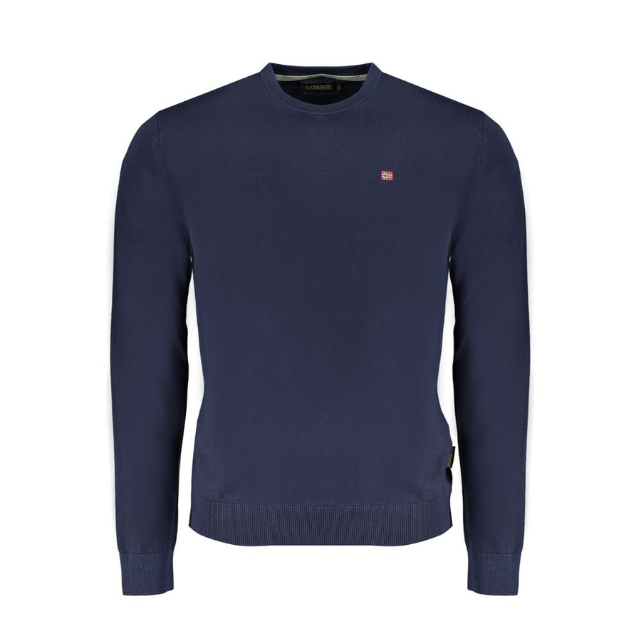 Napapijri Blauer Baumwollpullover für Herren