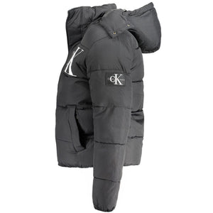 Black Nylon Men's Jacket