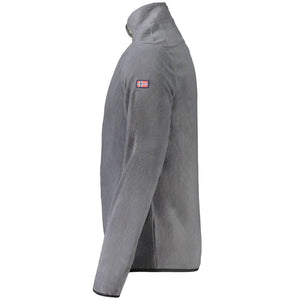Norway 1963 Grigio Polyester Herren-Sweatshirt