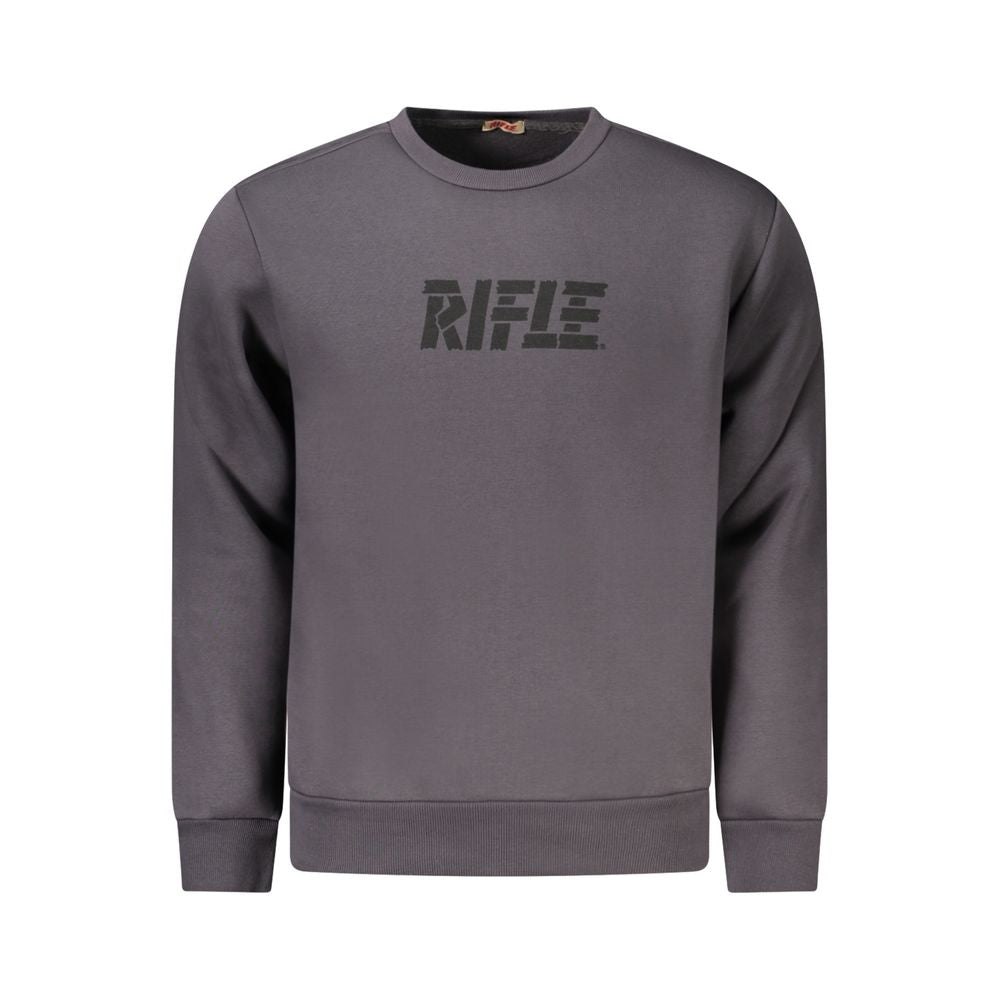 Rifle Grauer Baumwoll-Sweatshirt für Herren