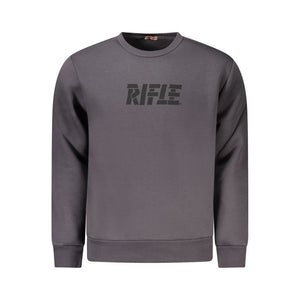 Rifle Grauer Baumwoll-Sweatshirt für Herren