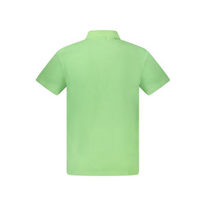 Hugo Boss Grünes Herren-Poloshirt aus Baumwolle