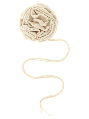 NUDE Weiße Wolle Accessoire
