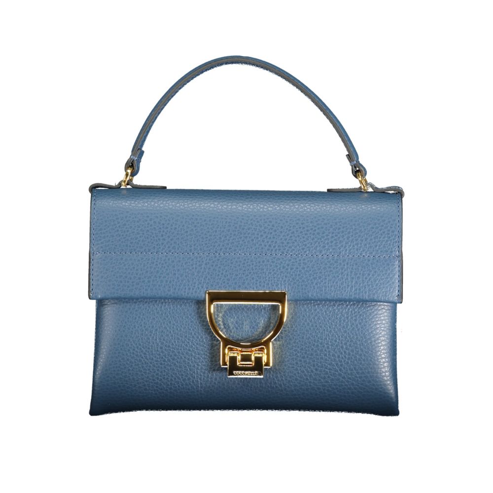 Coccinelle Damenhandtasche aus blauem Leder
