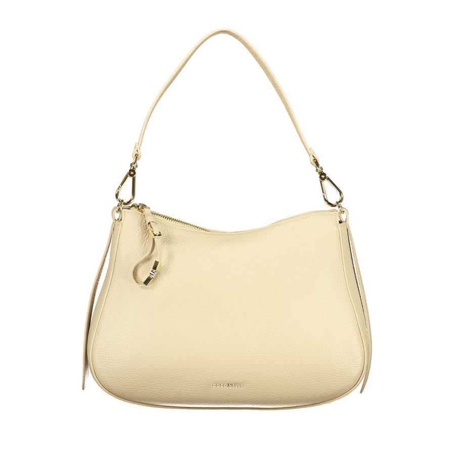 Coccinelle Beige Leder Damentasche