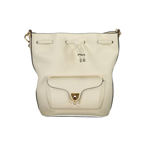 Coccinelle Weiße Ledertasche