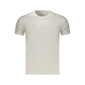 Guess Jeans Weißes Baumwoll-T-Shirt