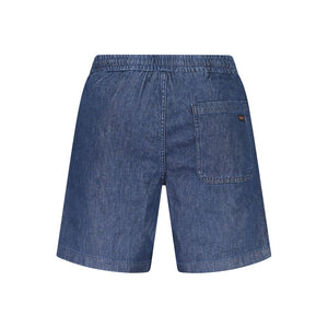 Hugo Boss Blaue Baumwoll-Bermudashorts