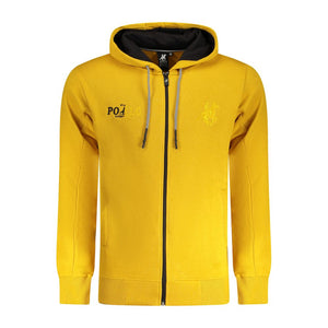 U.S. Grand Polo Gelber Baumwoll-Sweatshirt