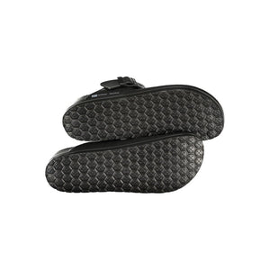 Norway 1963 Schwarze Flip-Flop-Sandalen aus Kunststoff