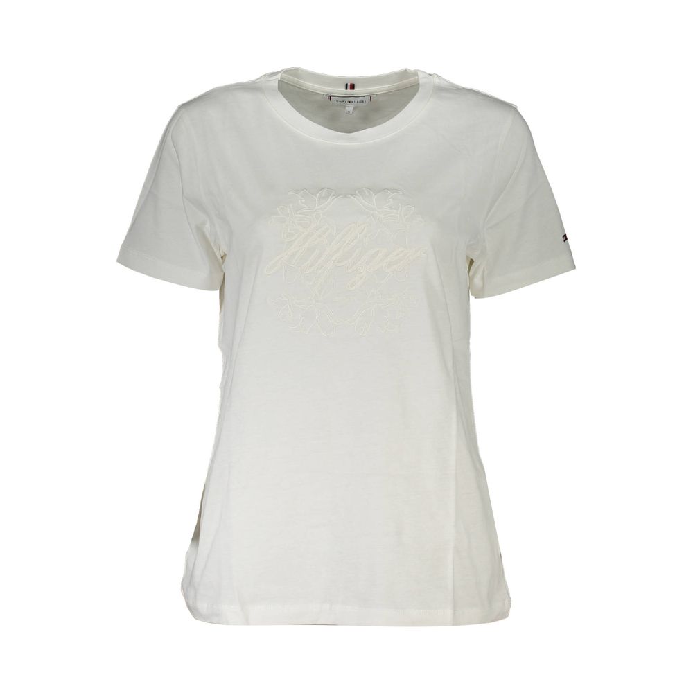 Tommy Hilfiger Weißes Baumwoll-T-Shirt
