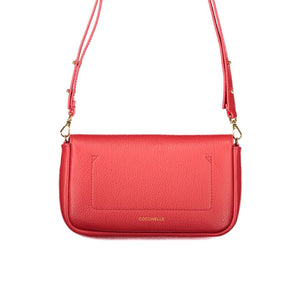 Coccinelle Rote Lederhandtasche