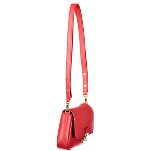 Coccinelle Rote Lederhandtasche