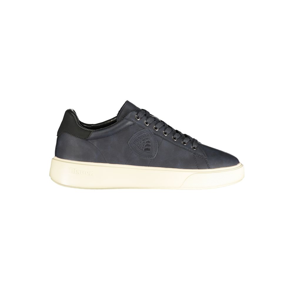 Blauer Blaue Polyester Sneakers