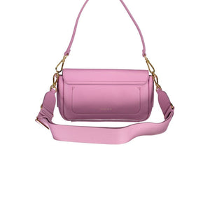 Coccinelle Lila Lederhandtasche