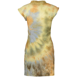Desigual Grünes Freizeitkleid aus Polyester