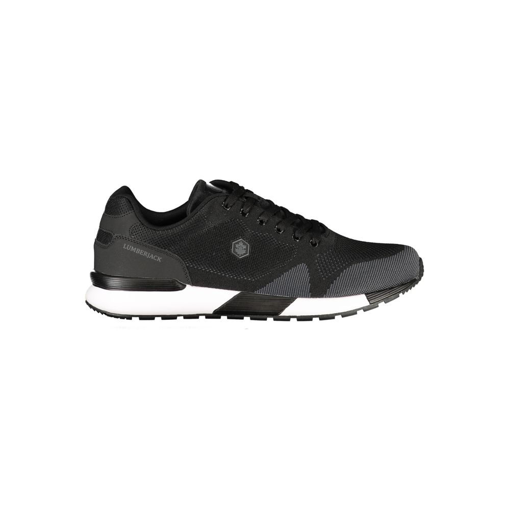Lumberjack Schwarze Sneaker aus Polyester für sportliche Looks