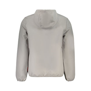 Norway 1963 Graue Shell-Jacke aus Polyester