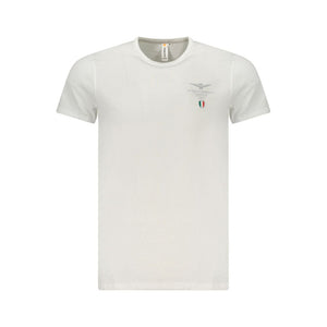 Accademia Militare Weißes Baumwoll-T-Shirt