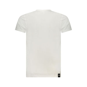 Accademia Militare Weißes Baumwoll-T-Shirt