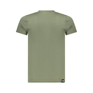 Accademia Militare Grünes Baumwoll-T-Shirt