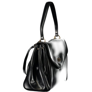 Twinset Schwarze Handtasche aus Polyethylen