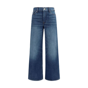 7FOR Blaue Baumwolljeans Denim