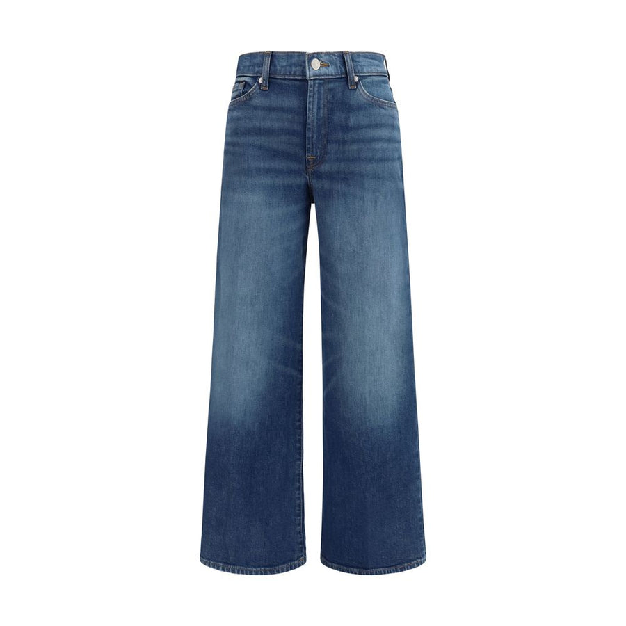 7FOR Blaue Baumwolljeans Denim