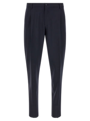 Dolce & Gabbana Blauvio Woll-Zweiteiler