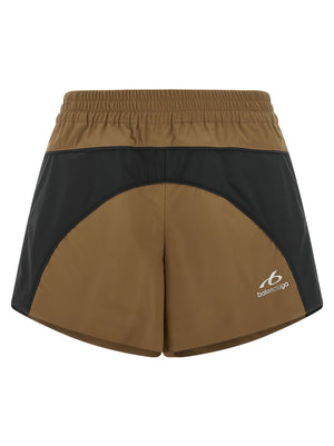 Balenciaga Braune Bermudashorts aus Polyester