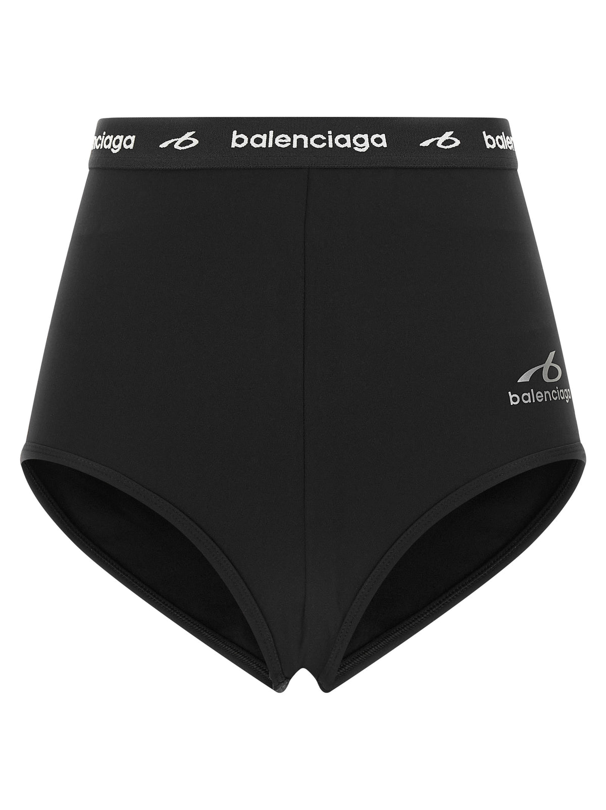 Balenciaga Schwarze Polyamid-Slips