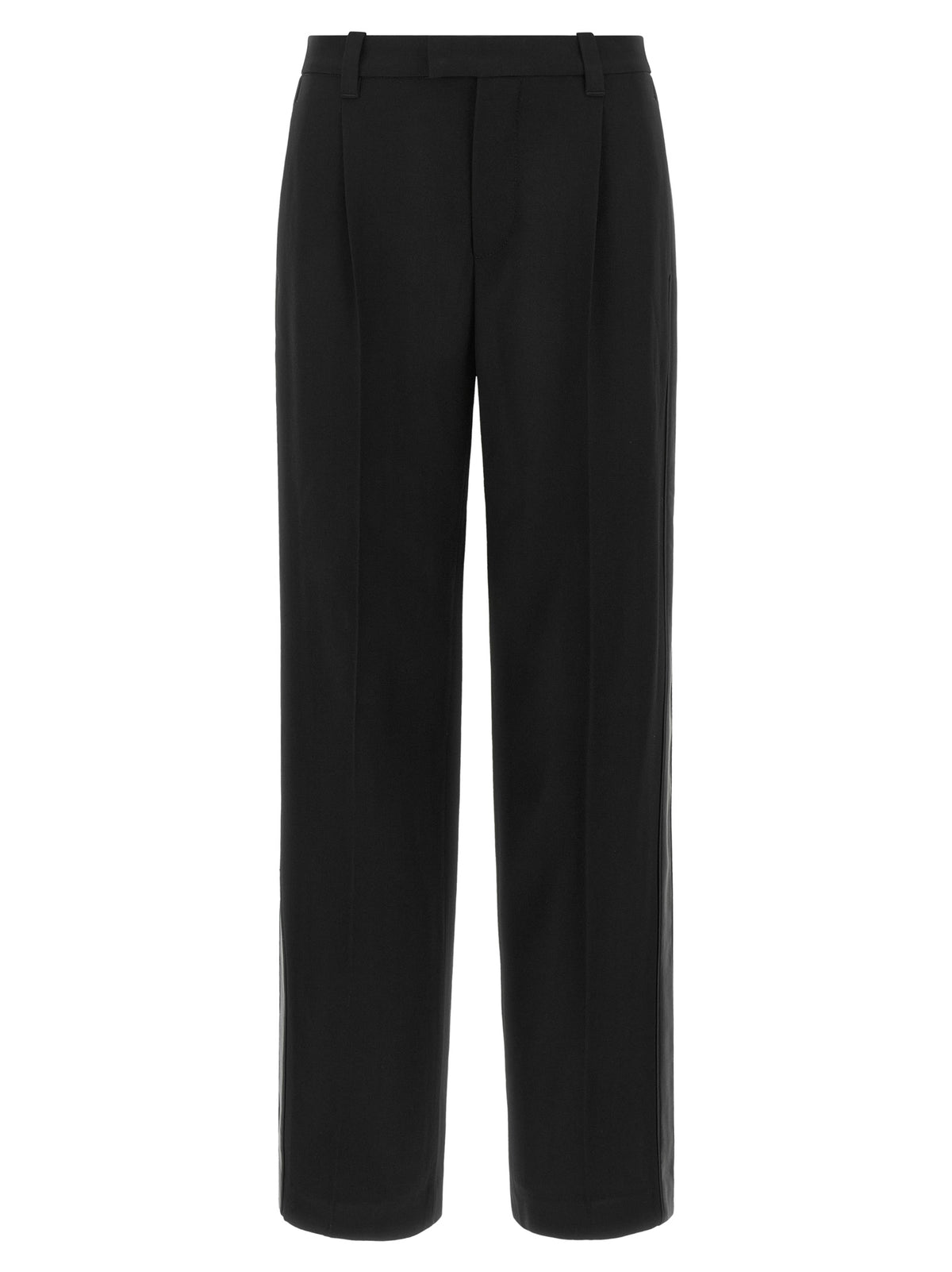 Brunello Cucinelli Schwarze Hose aus reiner Schurwolle