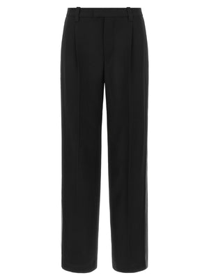 Brunello Cucinelli Schwarze Hose aus reiner Schurwolle