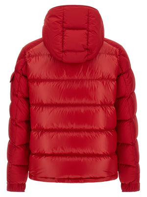 Moncler Mehrfarbige Polyester-Jacke in voller Länge