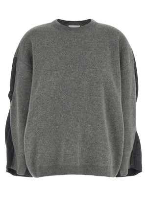 NUDE Grauer Wollcardigan
